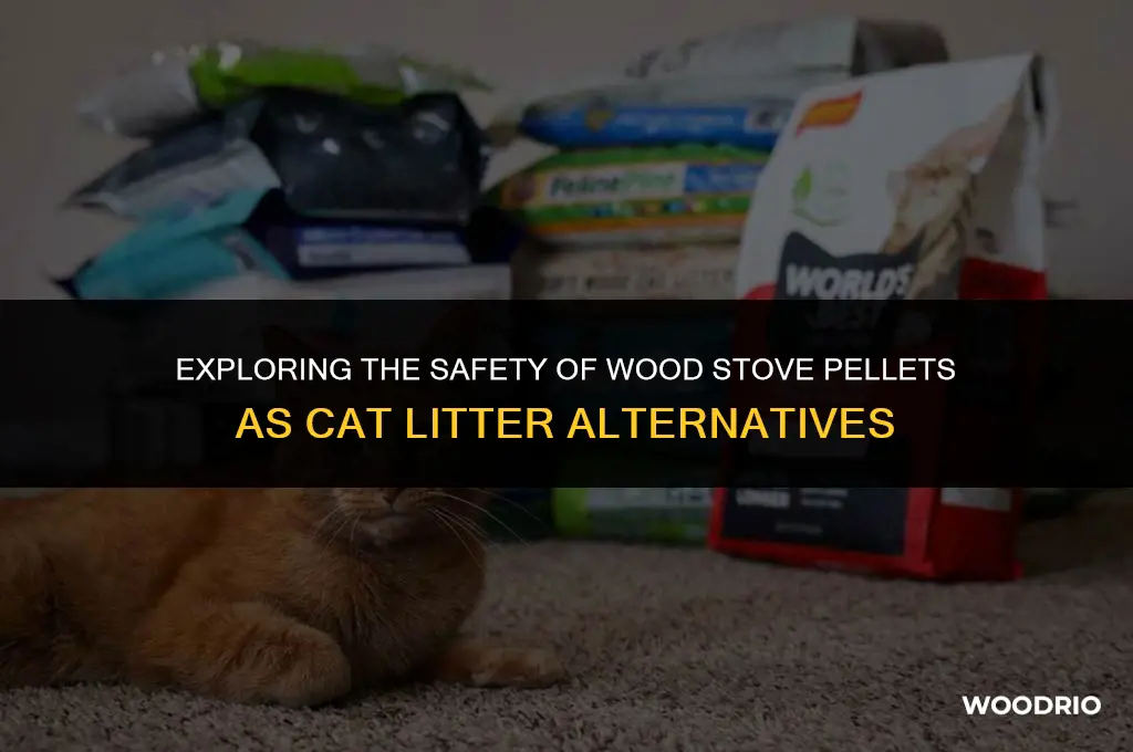 are wood stove pellets safe for cat litter