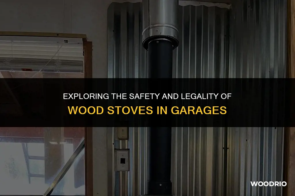 are wood stoves allowed in garages