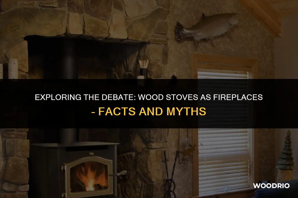 are wood stoves considered a firepla