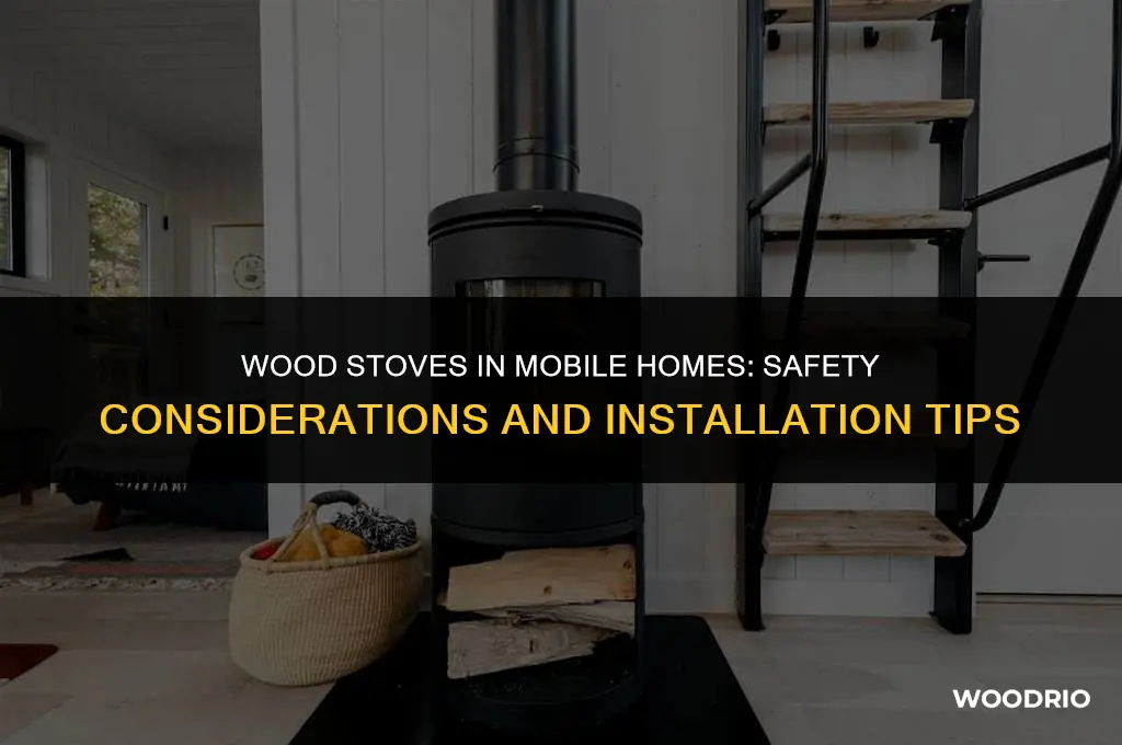 are wood stoves safe in mobile homes