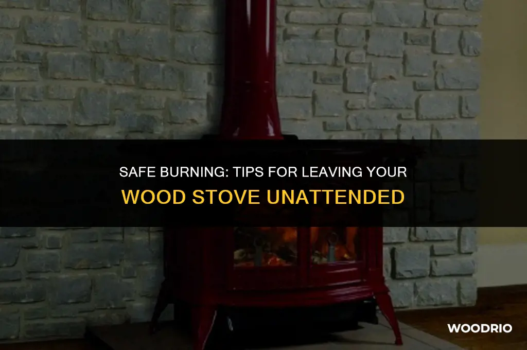 are wood stoves safe to leave
