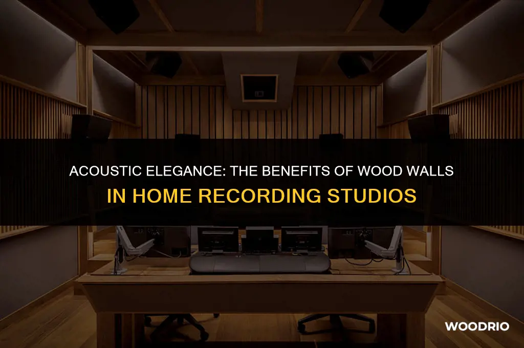 are wood walls good in a home recording studio