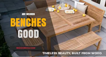 Exploring the Pros and Cons: Are Wooden Benches a Good Choice?