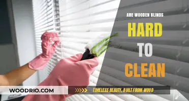 The Hassle-Free Guide to Cleaning Wooden Blinds