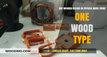 Exploring the Composition of Wooden Blocks in Physics Experiments