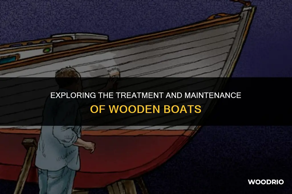 are wooden boats treated