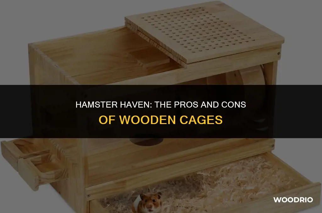 are wooden cages good for hamsters