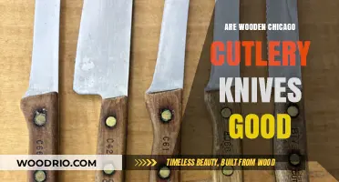 Unveiling the Quality of Wooden Chicago Cutlery Knives