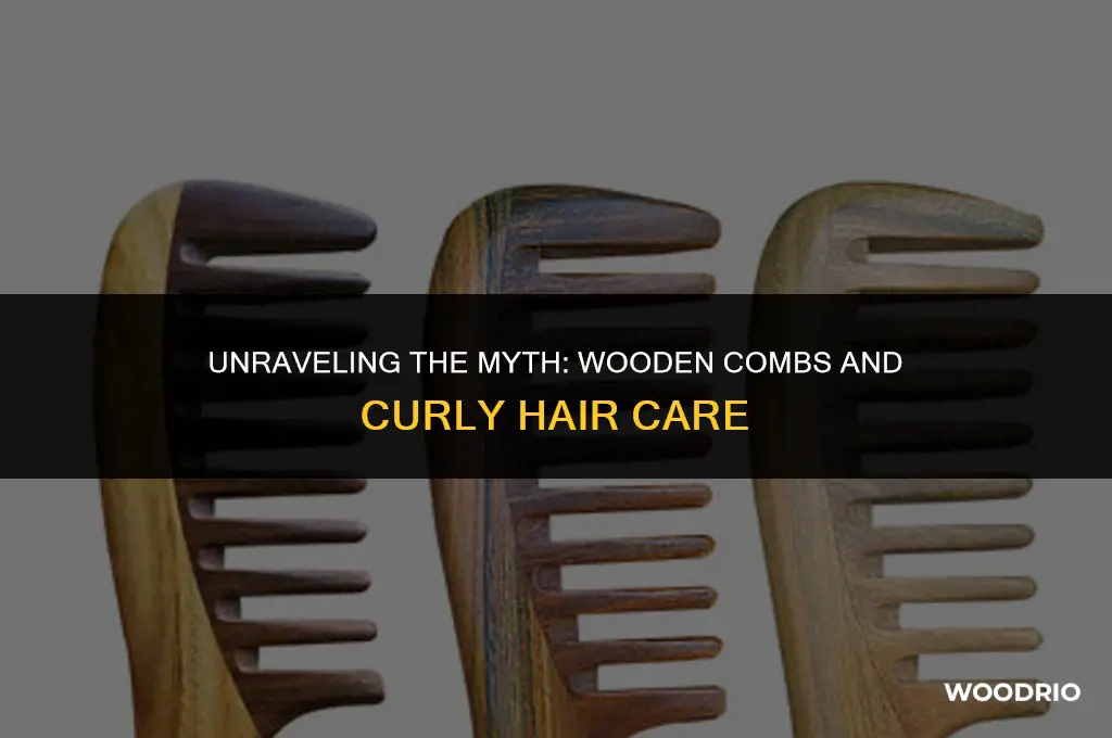 are wooden combs good for curly hair