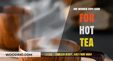 Sipping Sustainability: The Benefits of Wooden Cups for Hot Tea