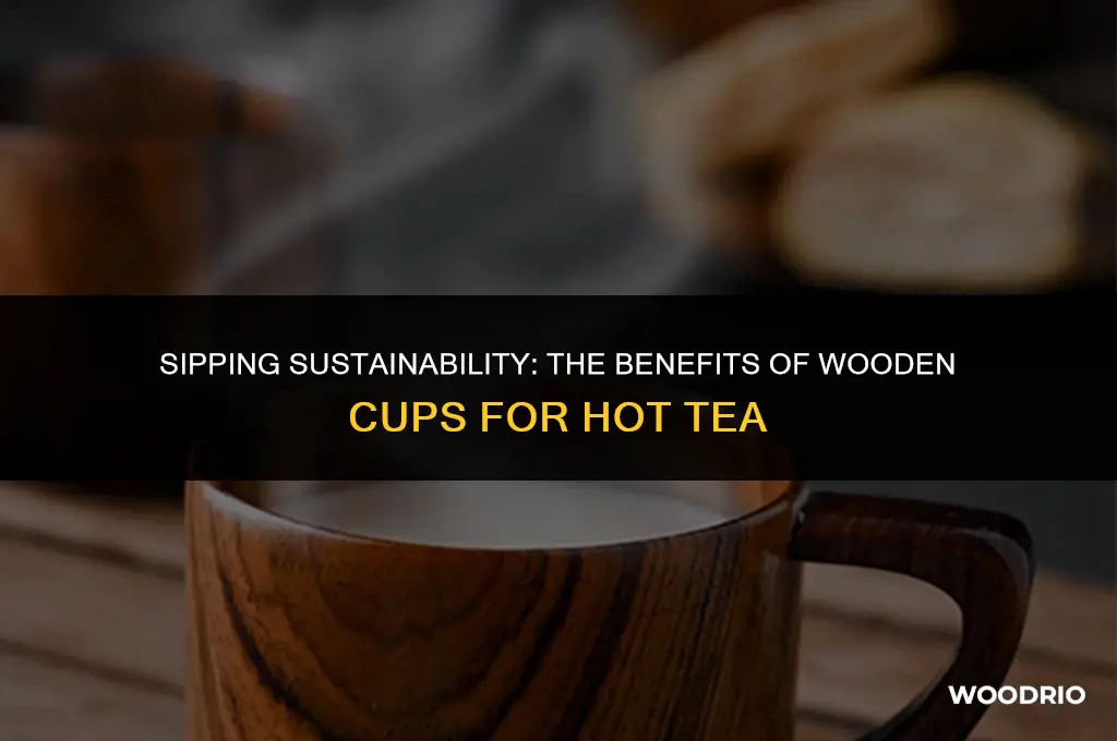 are wooden cups good for hot tea