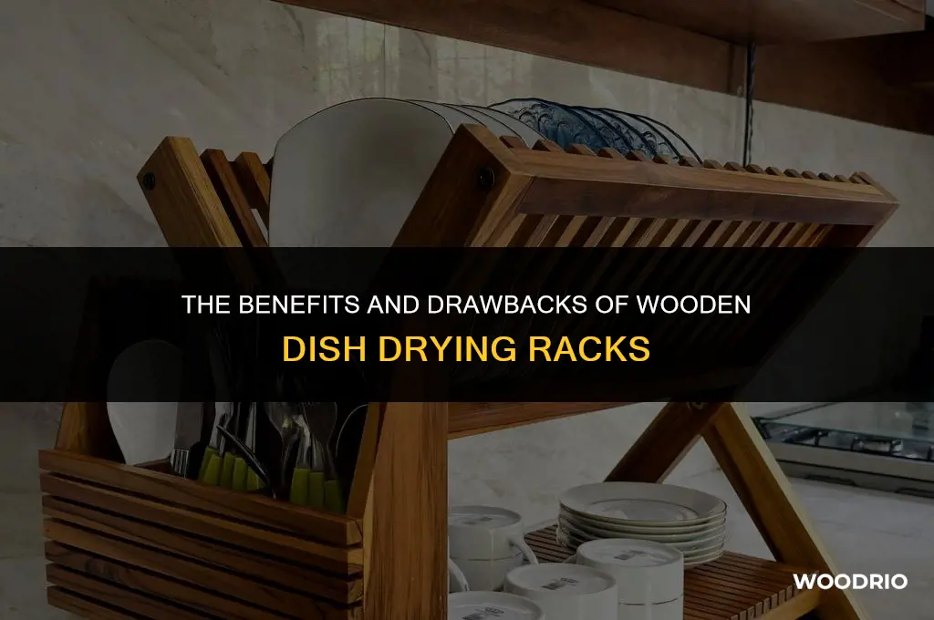 are wooden dish drying racks good