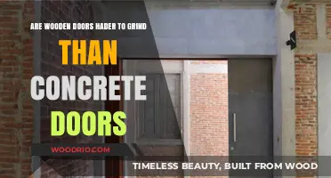 The Surprising Truth About Grinding Wooden vs. Concrete Doors