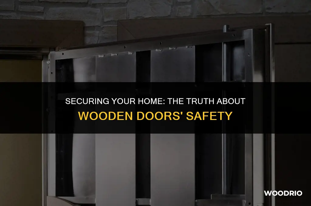 are wooden doors safe