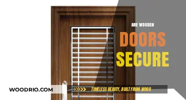 Solid Protection: The Truth About Wooden Doors' Security