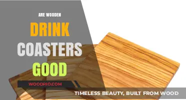 Exploring the Charm and Functionality of Wooden Drink Coasters