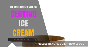 Chill Treats: The Surprising Benefits of Wooden Goblets for Ice Cream