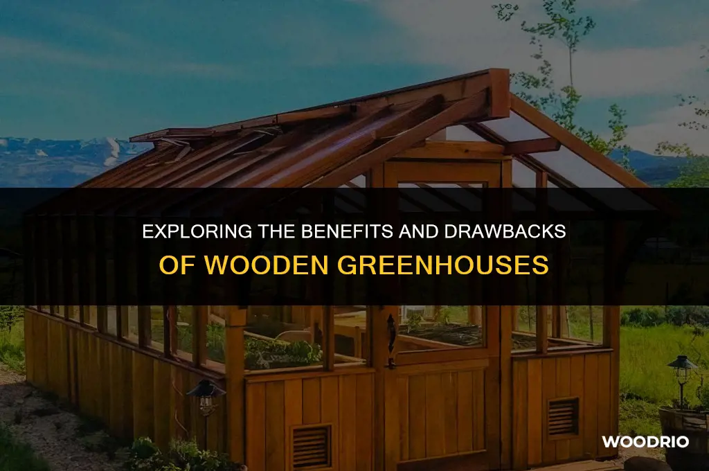 are wooden greenhouses good