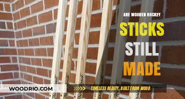The Timeless Craft: Are Wooden Hockey Sticks Still in Play?