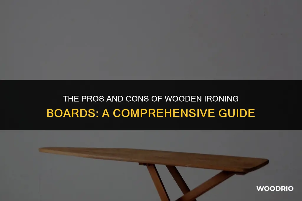 are wooden ironing boards good