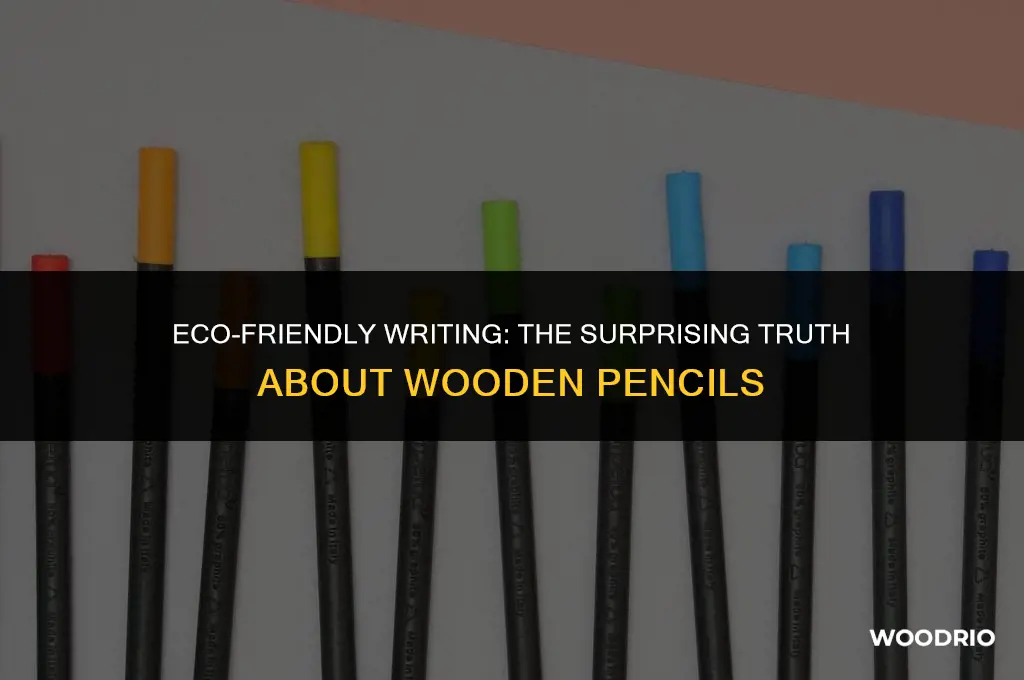 are wooden pencils good for the environment
