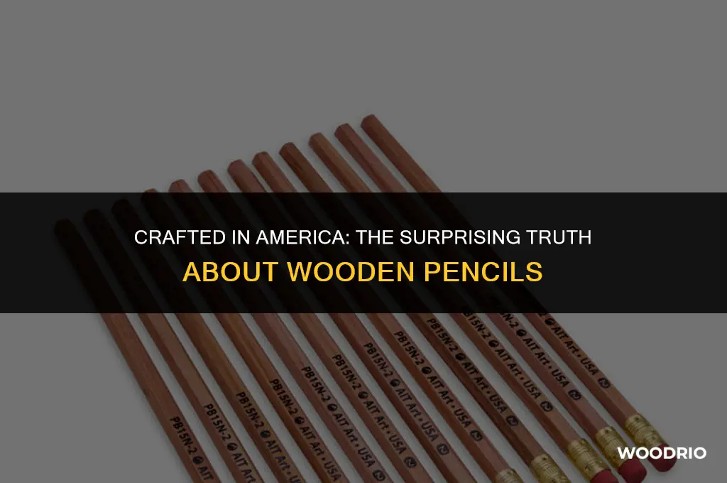 are wooden pencils made in the usa