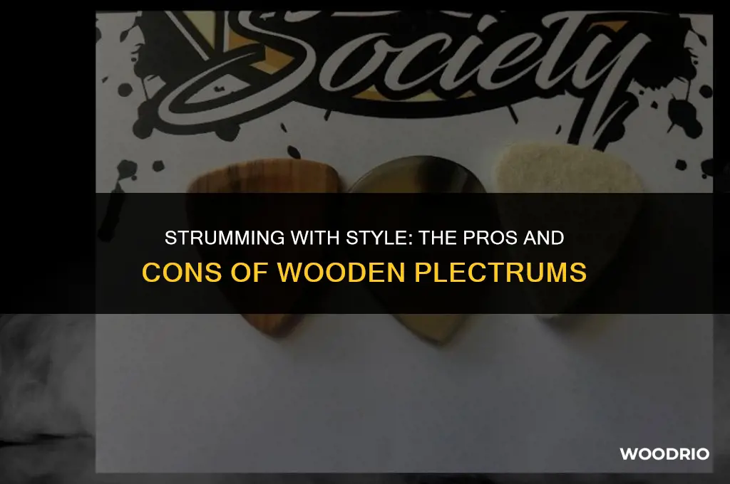 are wooden plectrums good
