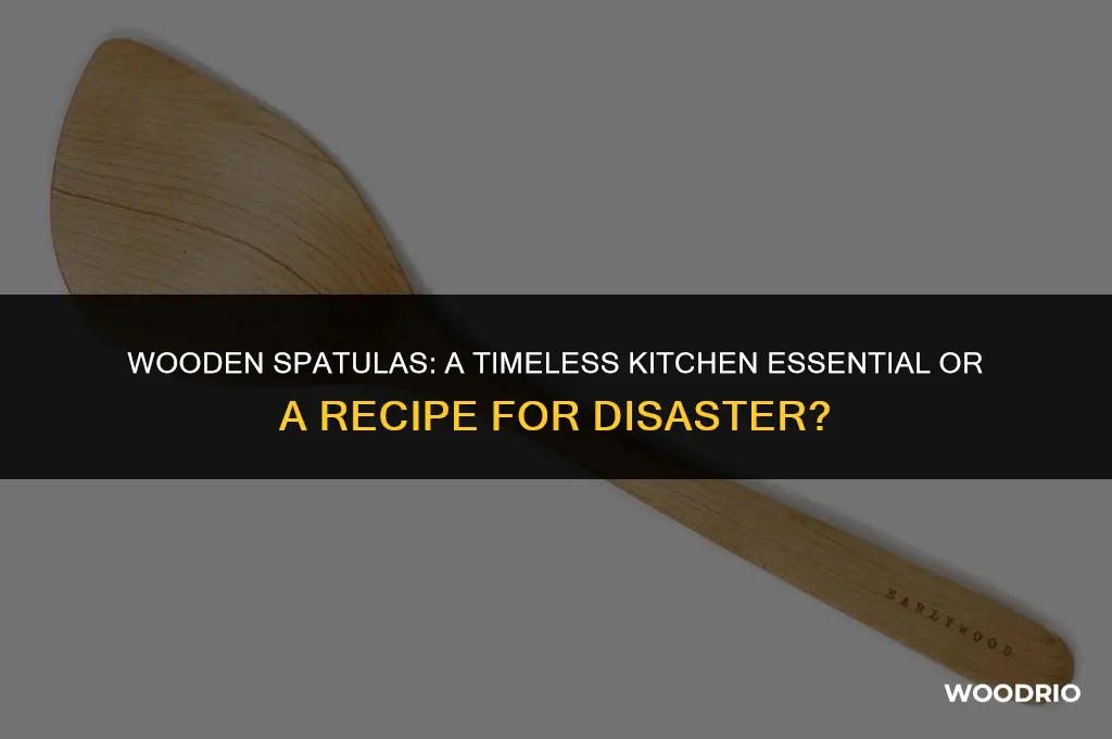 are wooden spatulas good