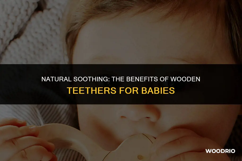 are wooden teethers good for babies