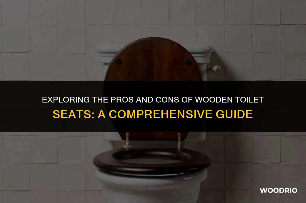 are wooden toilet seats good