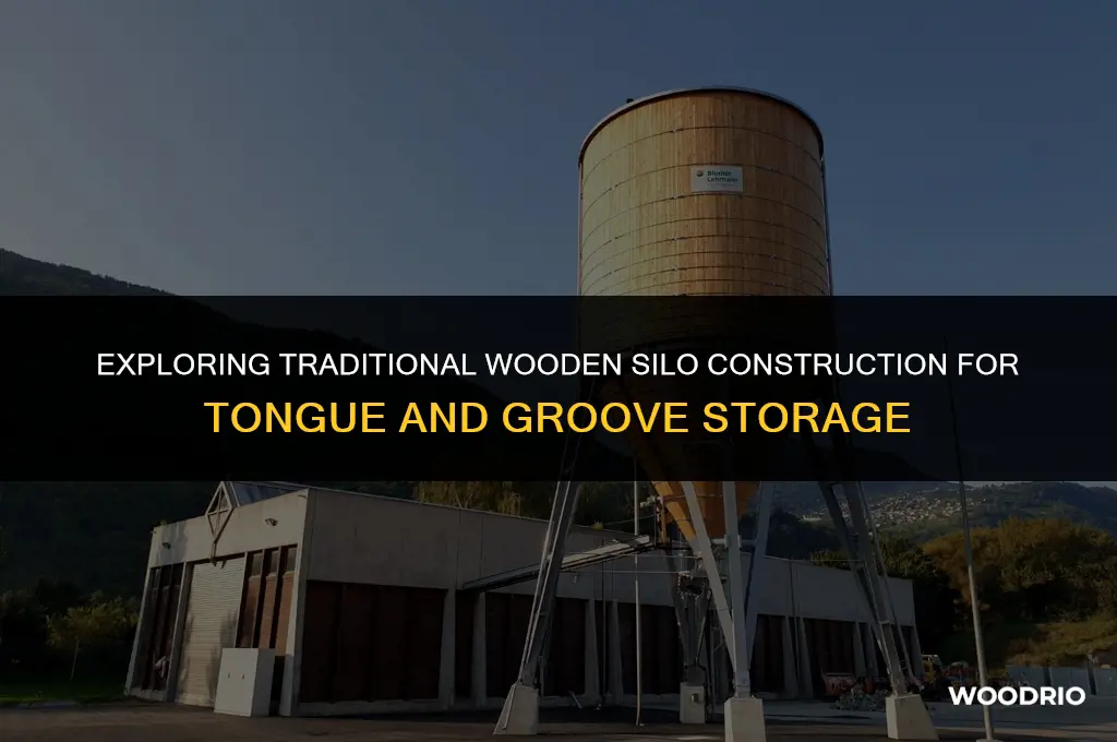 are wooden tounge and gruveensilage storage siloooos stile made