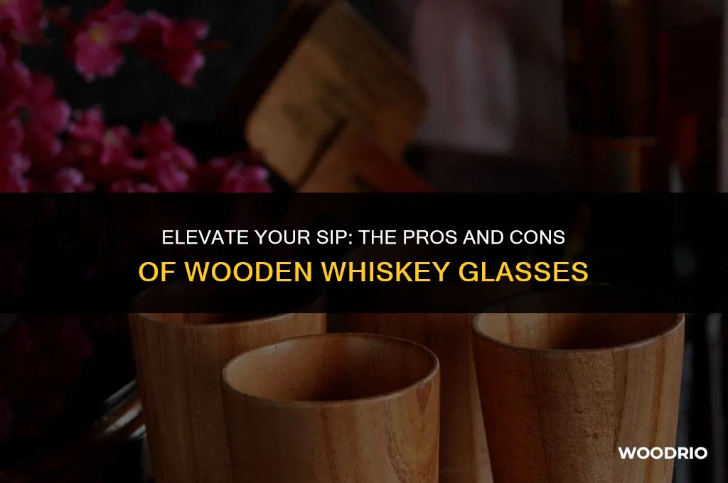 are wooden whiskey glasses good