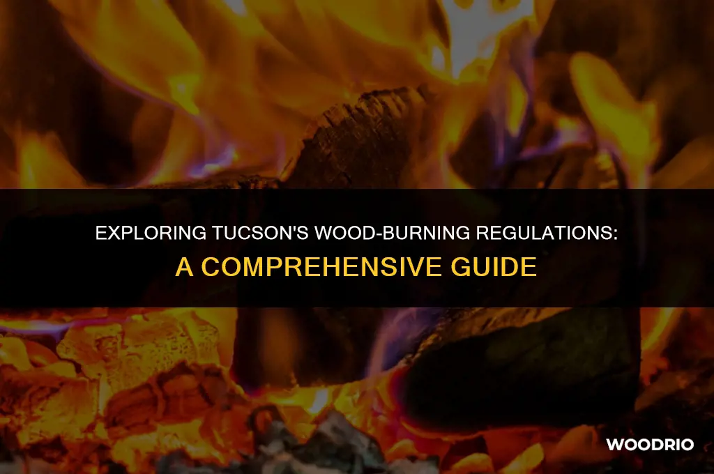 are you allowed to burn wood in tucson