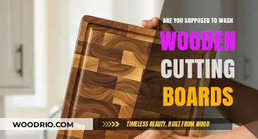 The Great Debate: To Wash or Not to Wash Wooden Cutting Boards