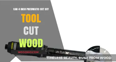 Precision Cutting: Can a 4-Inch Pneumatic Cut-Off Tool Tackle Wood?