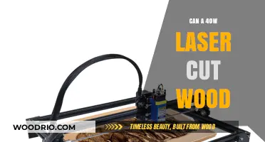Precision and Power: Exploring the Capabilities of a 40W Laser Cutter on Wood