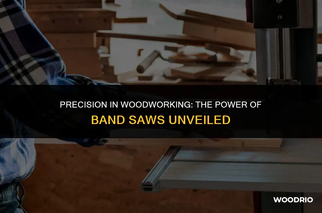 can a band saw cut wood