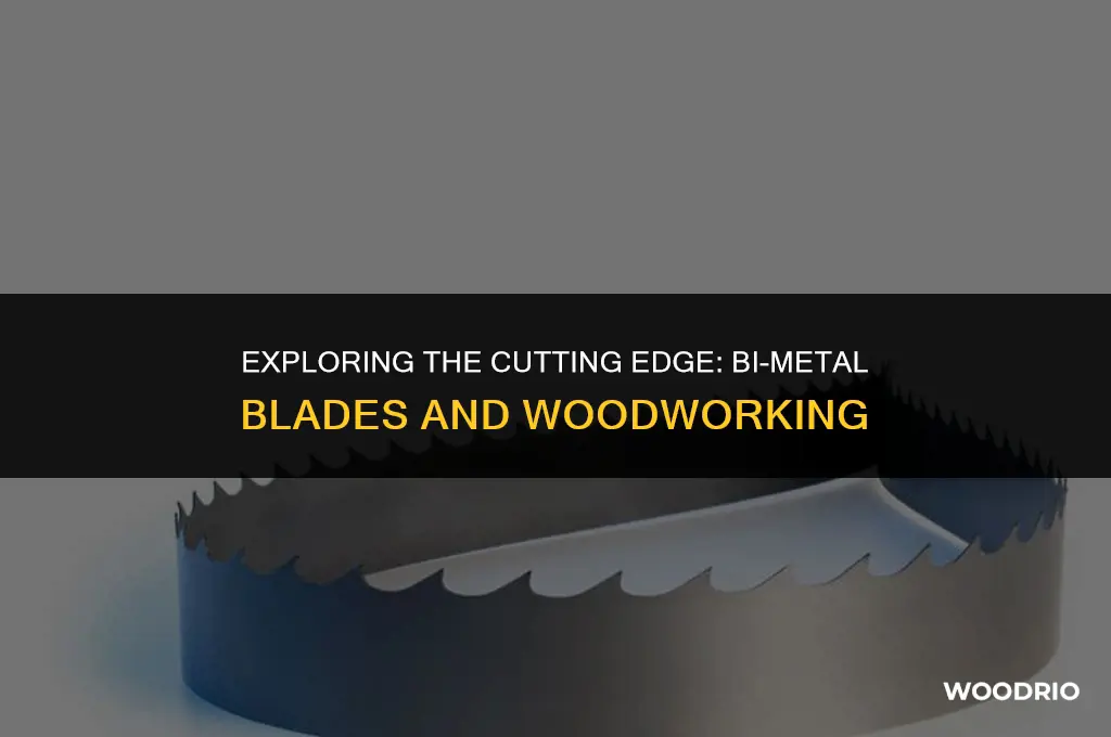 can a bi metal blade cut wood