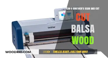 Precision Crafting: Can a Brother's Scan and Cut Handle Balsa Wood?