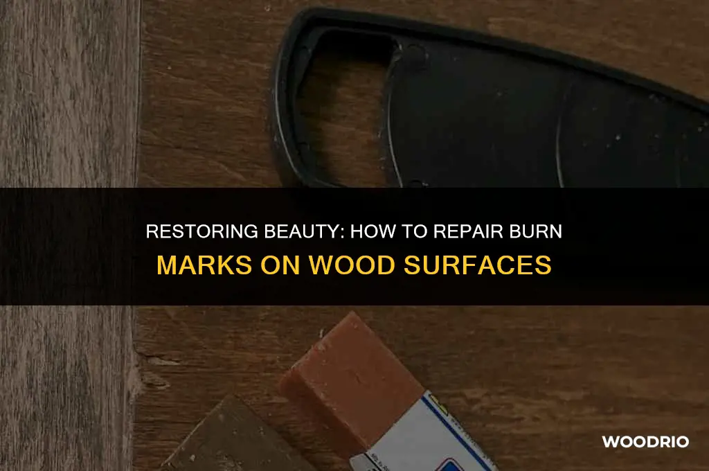 can a burn spot on wood be fixed