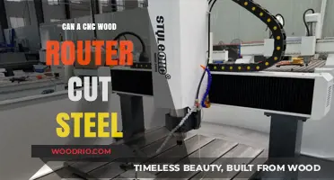 Exploring the Limits: Can a CNC Wood Router Cut Steel?