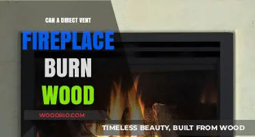 Exploring the Use of Wood in Direct Vent Fireplaces: A Comprehensive Guide