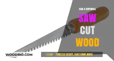 Exploring the Versatility of Drywall Saws: Can They Cut Wood?