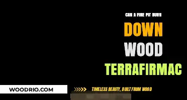 Exploring the Combustion Dynamics of Wood in Terrafirmacraft Fire Pits