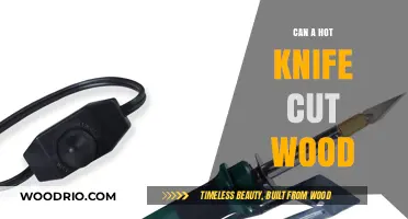 Exploring the Limits: Can a Hot Knife Really Cut Wood?