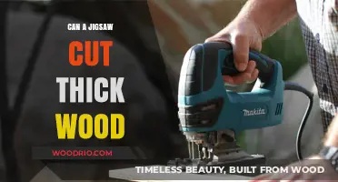 Precision in Woodworking: Can a Jigsaw Tackle Thick Wood?