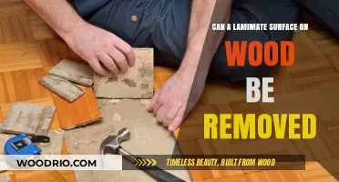 Efficiently Removing Laminate Surfaces from Wood: A Comprehensive Guide