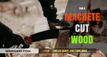 Machete's Edge: Unveiling Its Wood-Cutting Potential