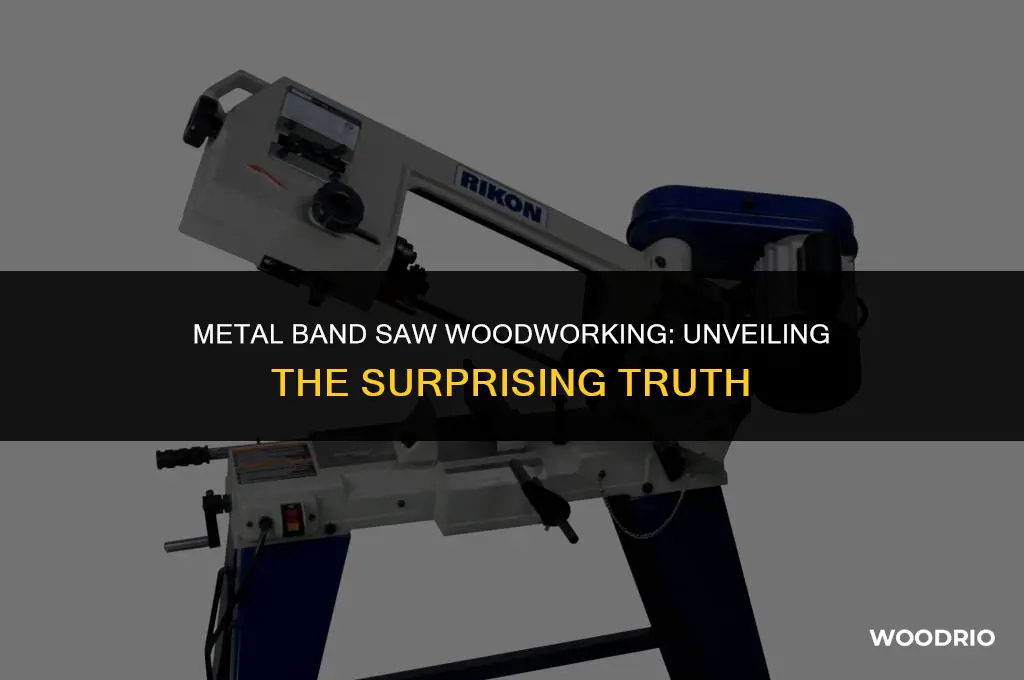 can a metal band saw cut wood