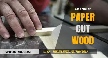 Unveiling the Surprising Truth: Can a Piece of Paper Cut Wood?